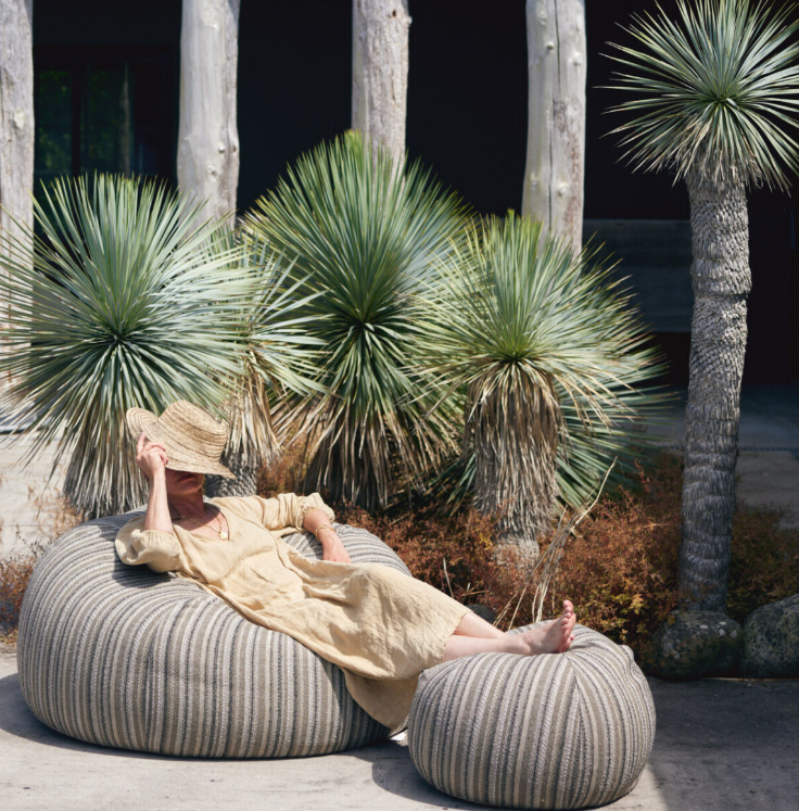 MDV Pouf Bulle Indoor\Outdoor 22"x59"