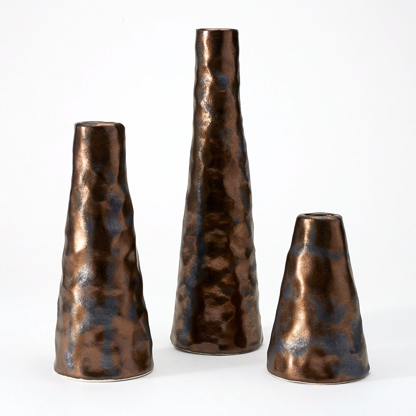 dumæ Delphi Candle Holders Bronze - Set of 3
