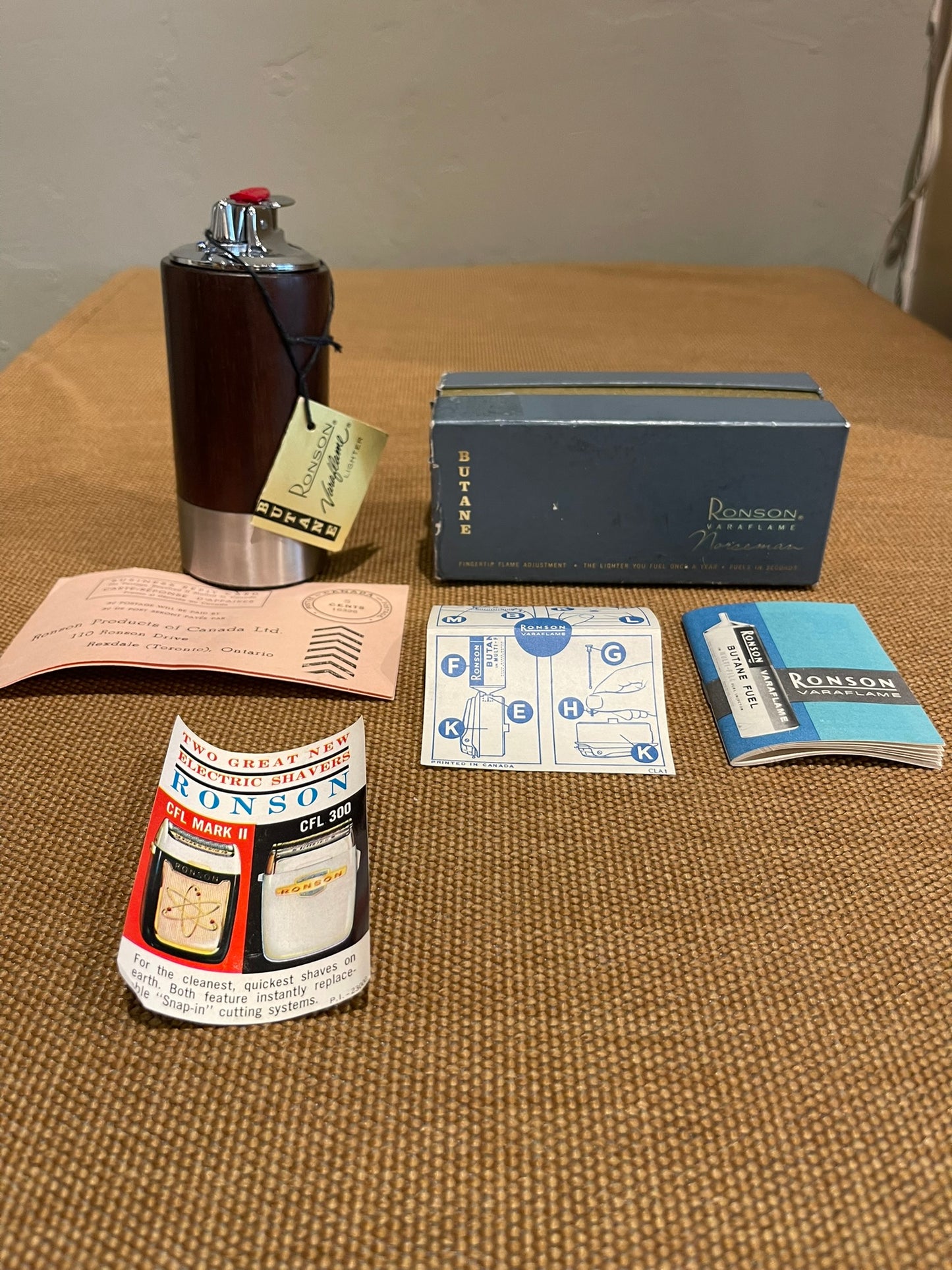 Vintage Ronson Varaflame Norseman - Like New!