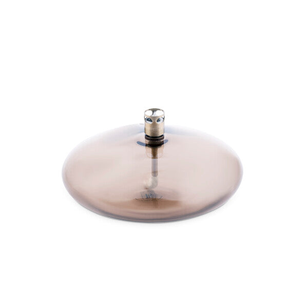 Periglass Oil Lamp Disc Brass in Champagne - Medium