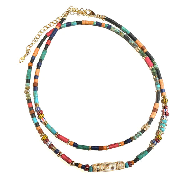 Gachon Portier Double Jo Necklace