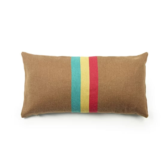 Manitoba Pillow Multi Stripe 16" x 31"