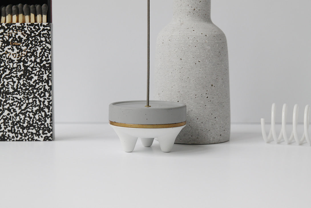 OIMU Incense Burner Gray