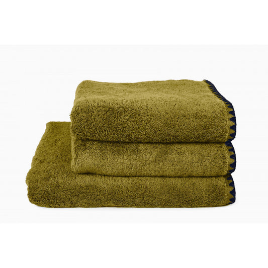 ISSEY HAND TOWEL - OLIVE, 20"X39"