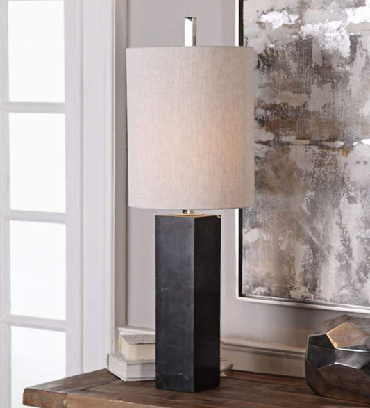 Marble Column Accent Lamp
