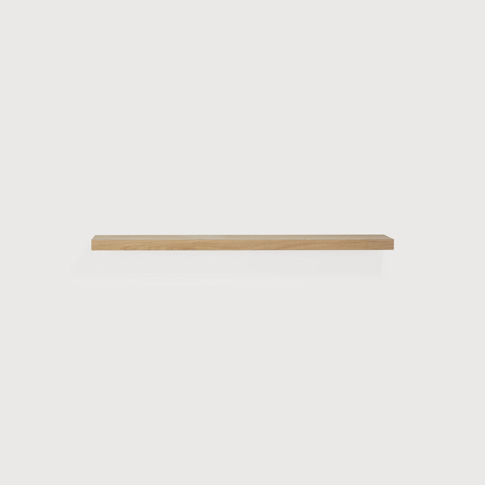 OAK WALL SHELF - 55.5"