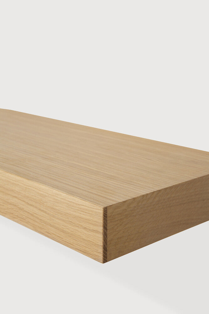 OAK WALL SHELF - 55.5"
