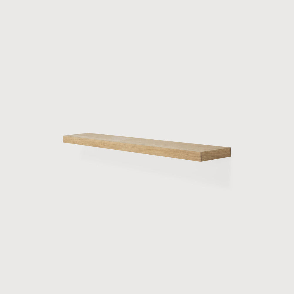 OAK WALL SHELF - 55.5"