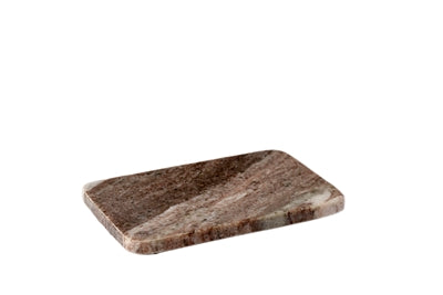 Brown Marble Soap Dish