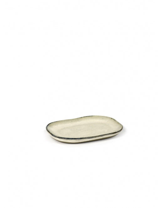PLATO RECTANGULAR PLATO BLANCO OSCURO