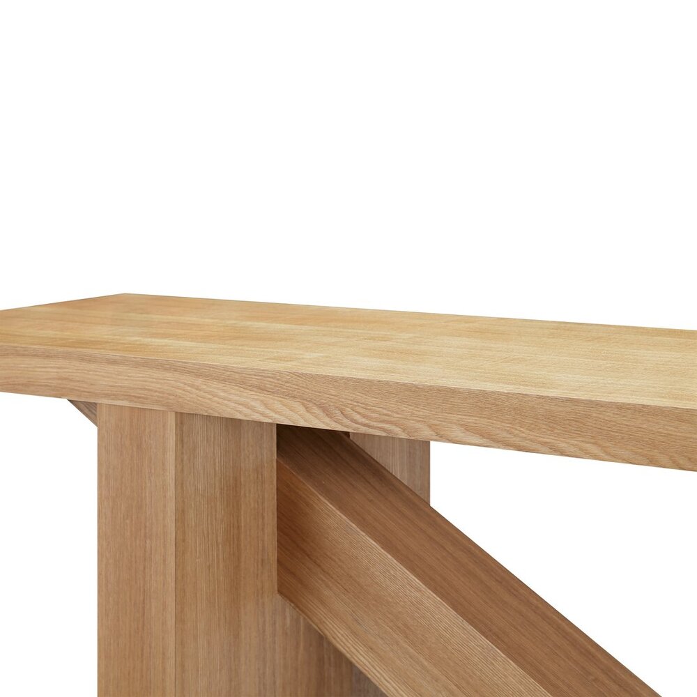 CONSOLA DE MADERA 72"W x 16"D x 32"H