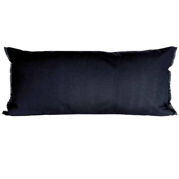 COJÍN BIMINI EXTERIOR - NEGRO 18"X39"