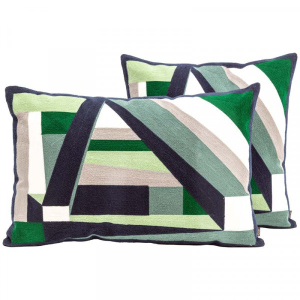 Sligo Pillow Indigo 18"x18"