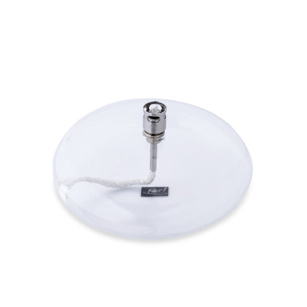 Disque de lampe à huile chromé M