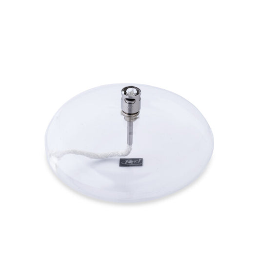 Oil Lamp Disc chrome - medium