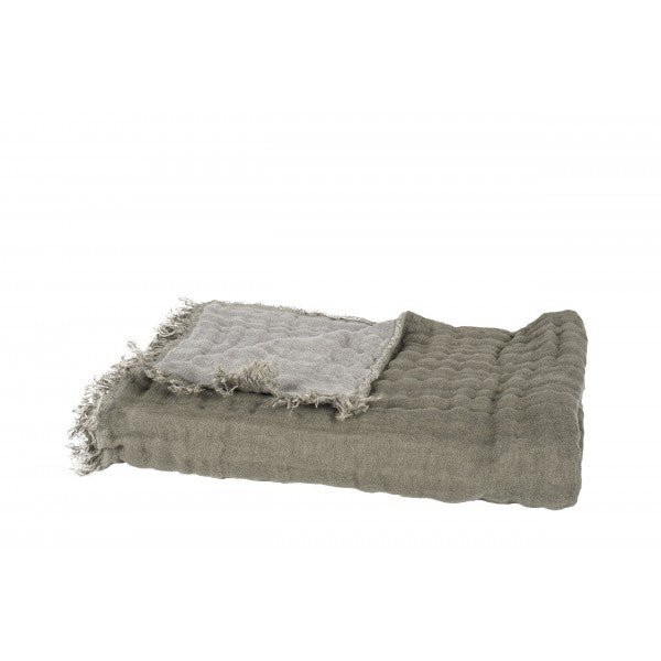 Aya Throw Kaki Beton 53"x79"