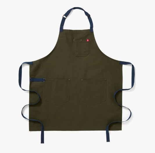 The Essential Apron - Olive Green