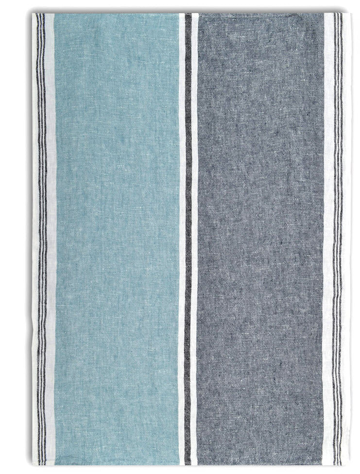 Trevise Kitchen Towels - Blue Stone