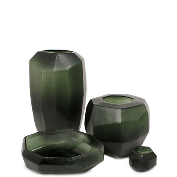 Guaxs Cubistic Bowl in Black Steel Grey