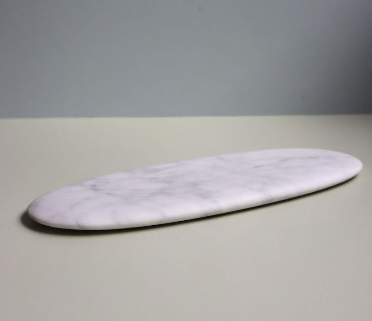 Somini Studio D.Plate - White Marble - Medium