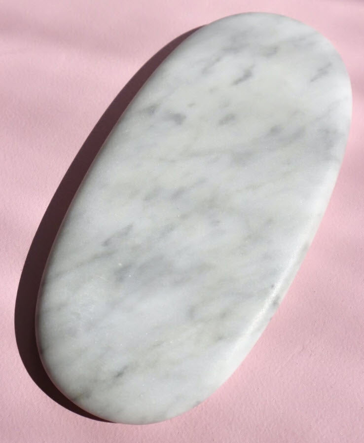 Somini Studio D.Plate - White Marble - Small