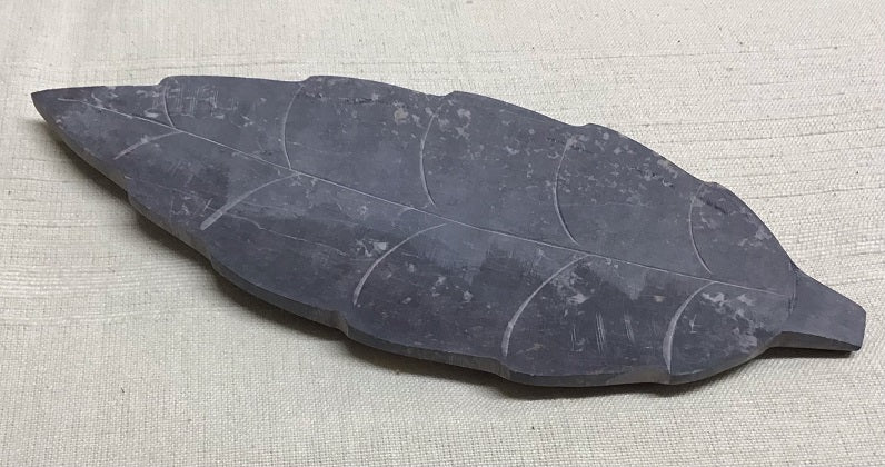 Soapstone Soap Dish Leaf