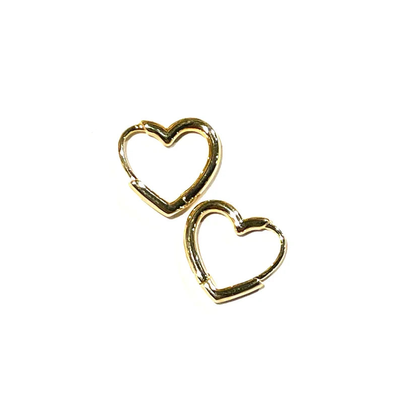 Gachon Portier Heart Earing #2 pair (Med)