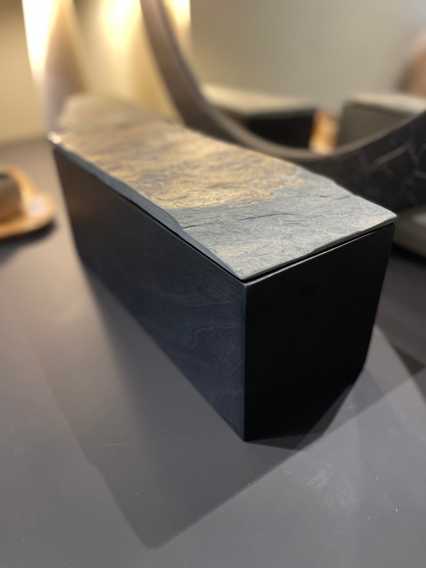 San Box B Stone - Black