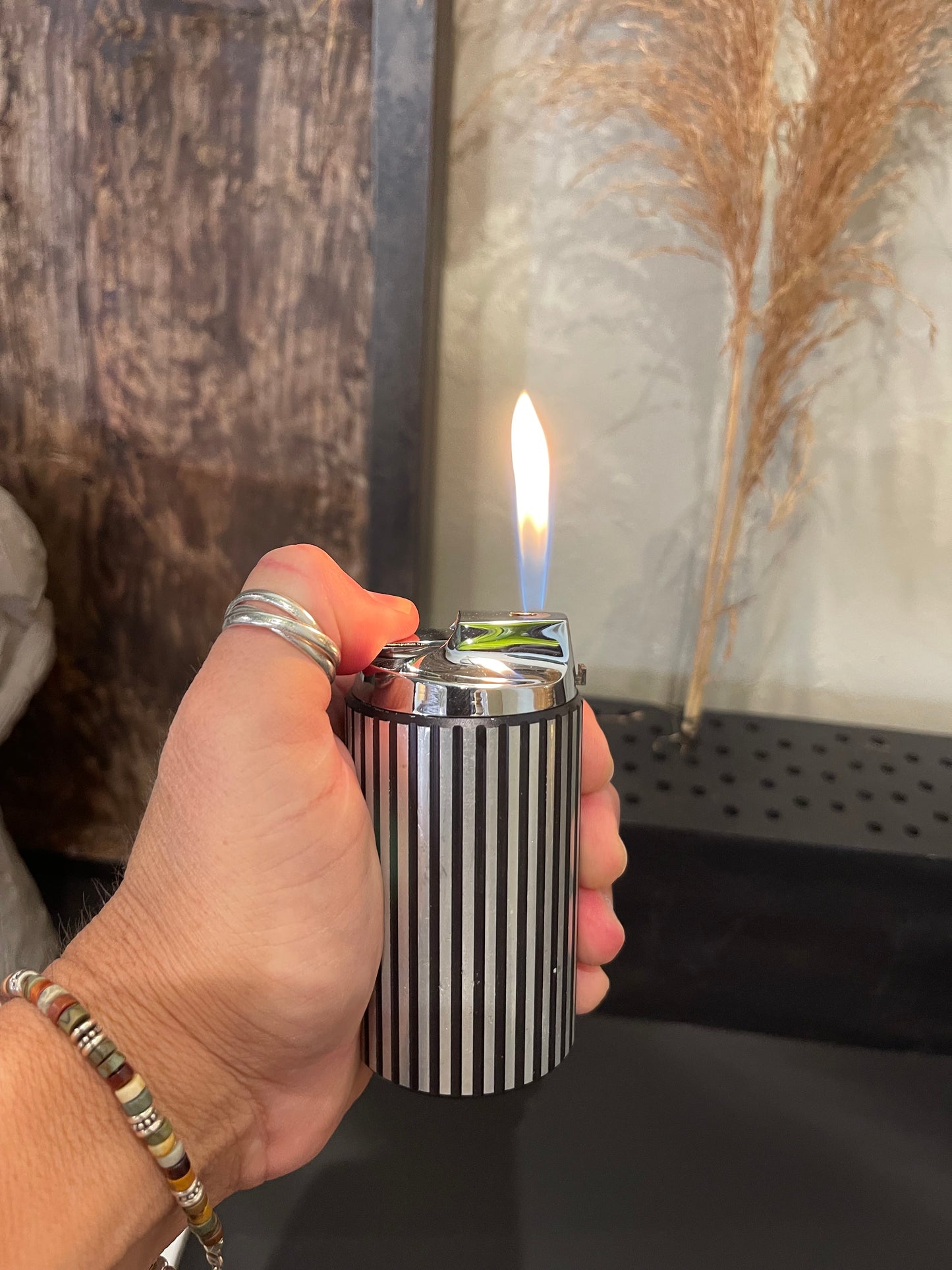 Vintage Ronson Space Age Tabel Lighter