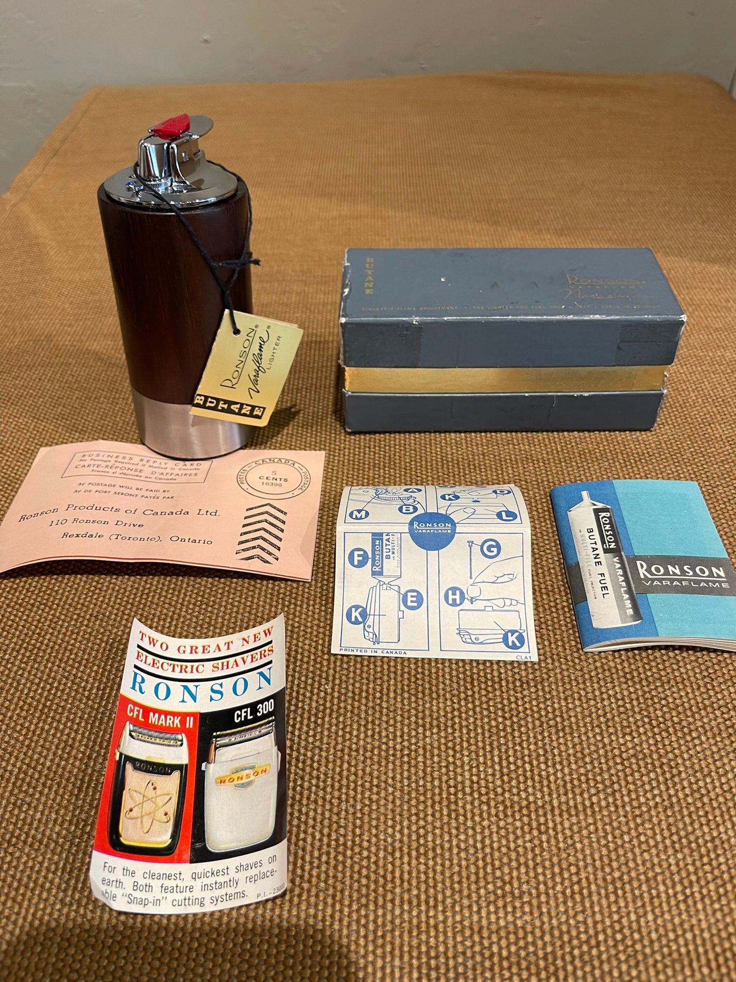 Vintage Ronson Varaflame Norseman - Like New!