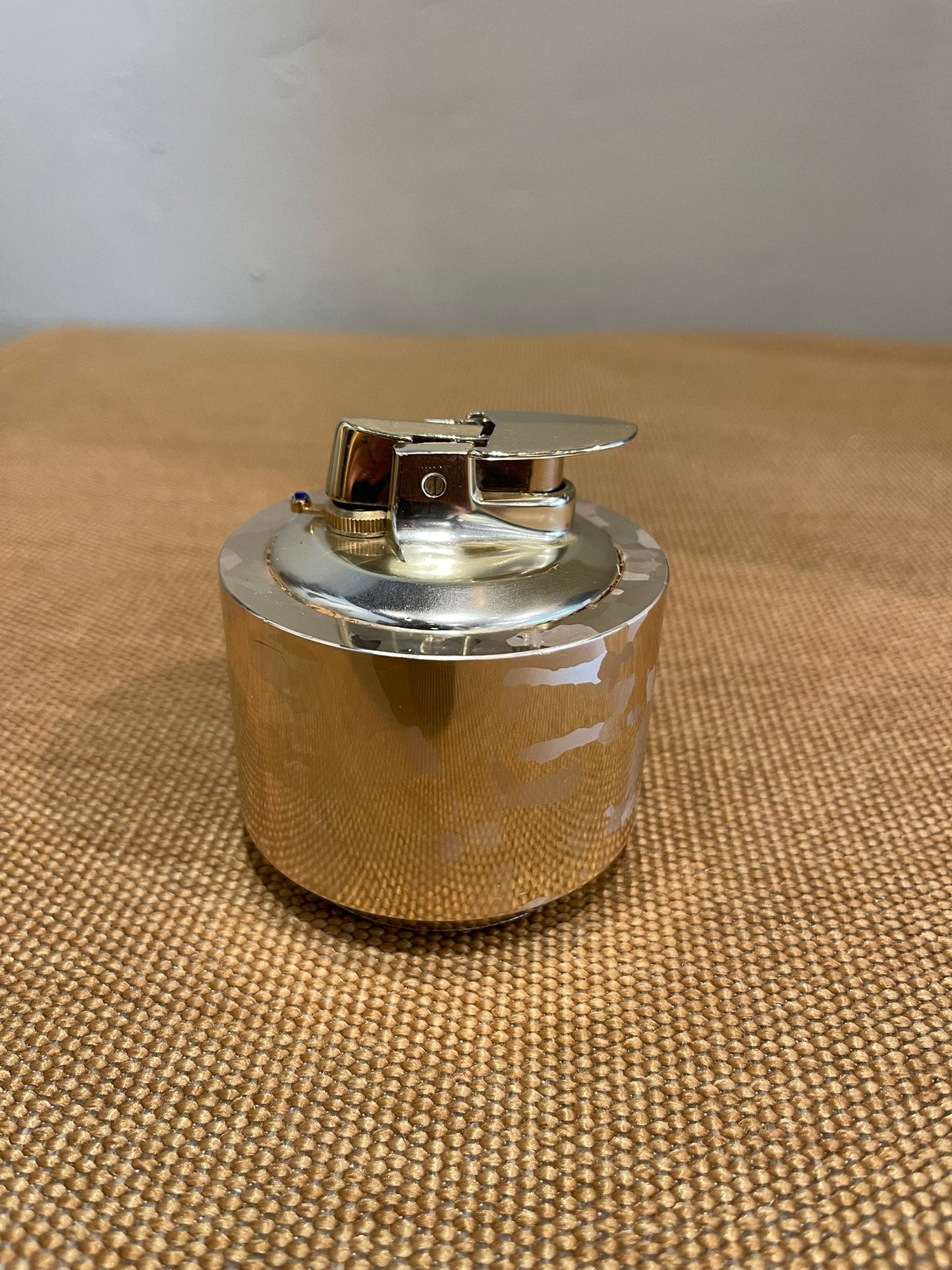 Vintage Ronson Varaflame “Luralite” Table Lighter - Gold