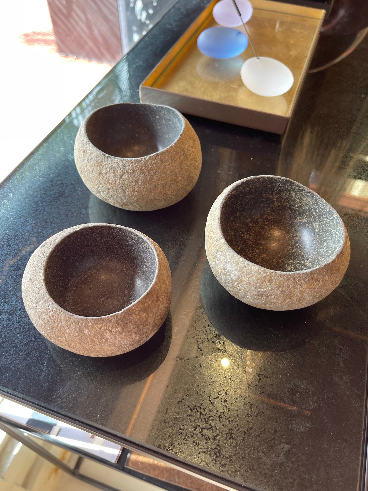 Stone Bowl Set