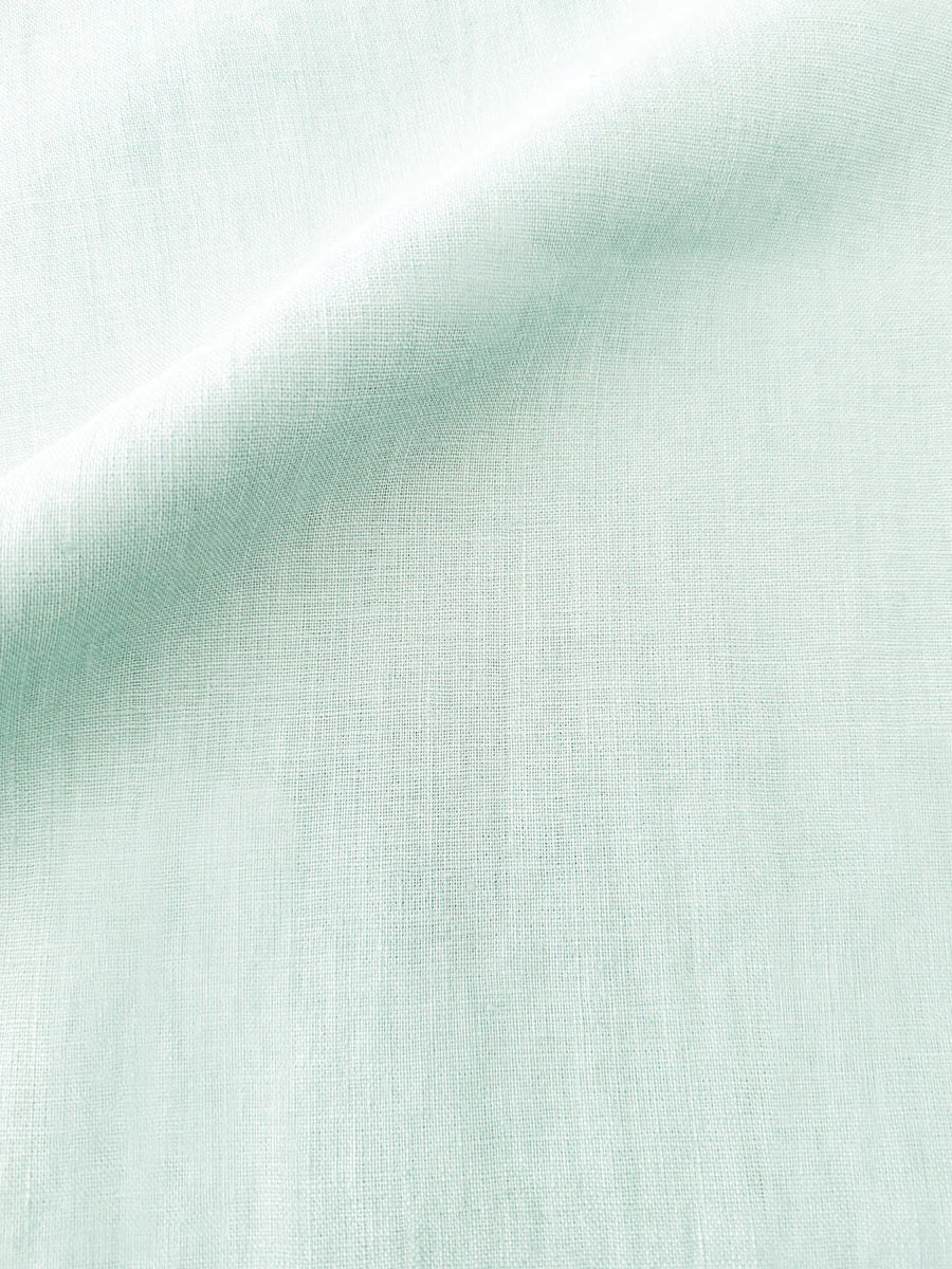 So Soft Linen Bright Aqua Pillow 14x40