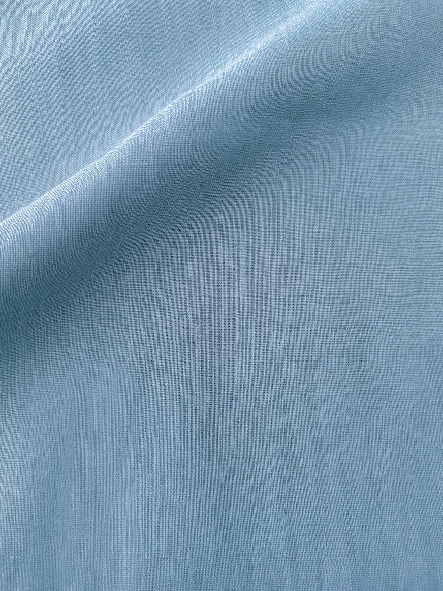 So Soft Linen Coastal Blue Pillow