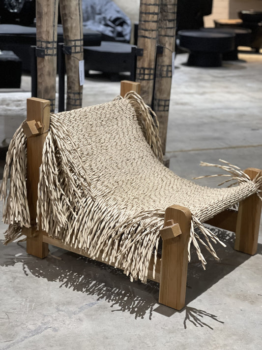 Rasta Wood Sling Chair