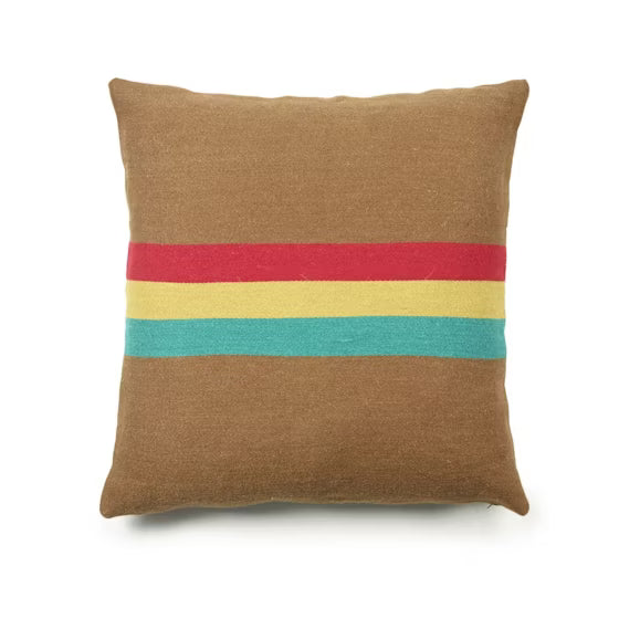 Manitoba Pillow Multi Stripe 25" x 25"