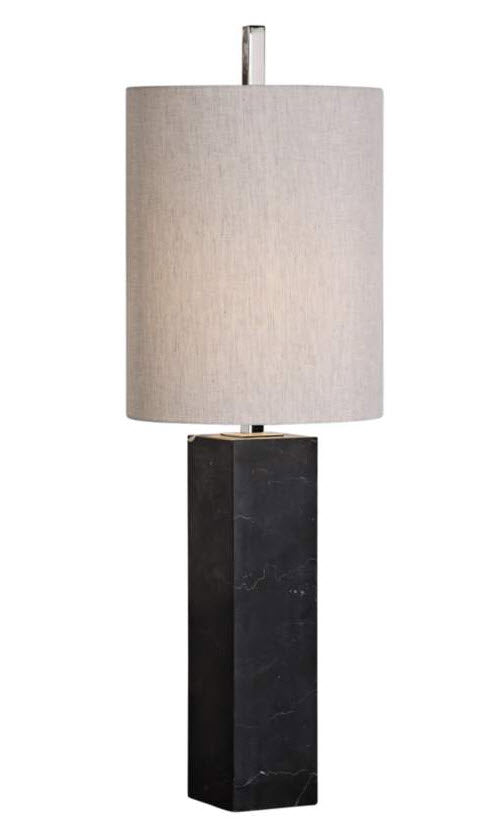 Marble Column Accent Lamp